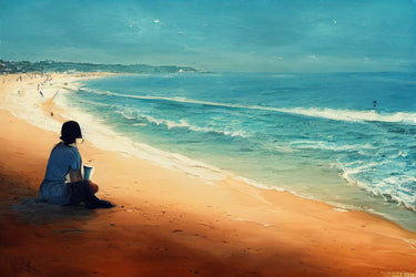 Morgen am Strand